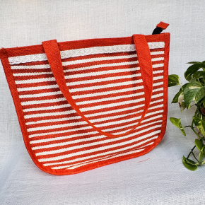 Tote Bag Horizontal Red Strip
