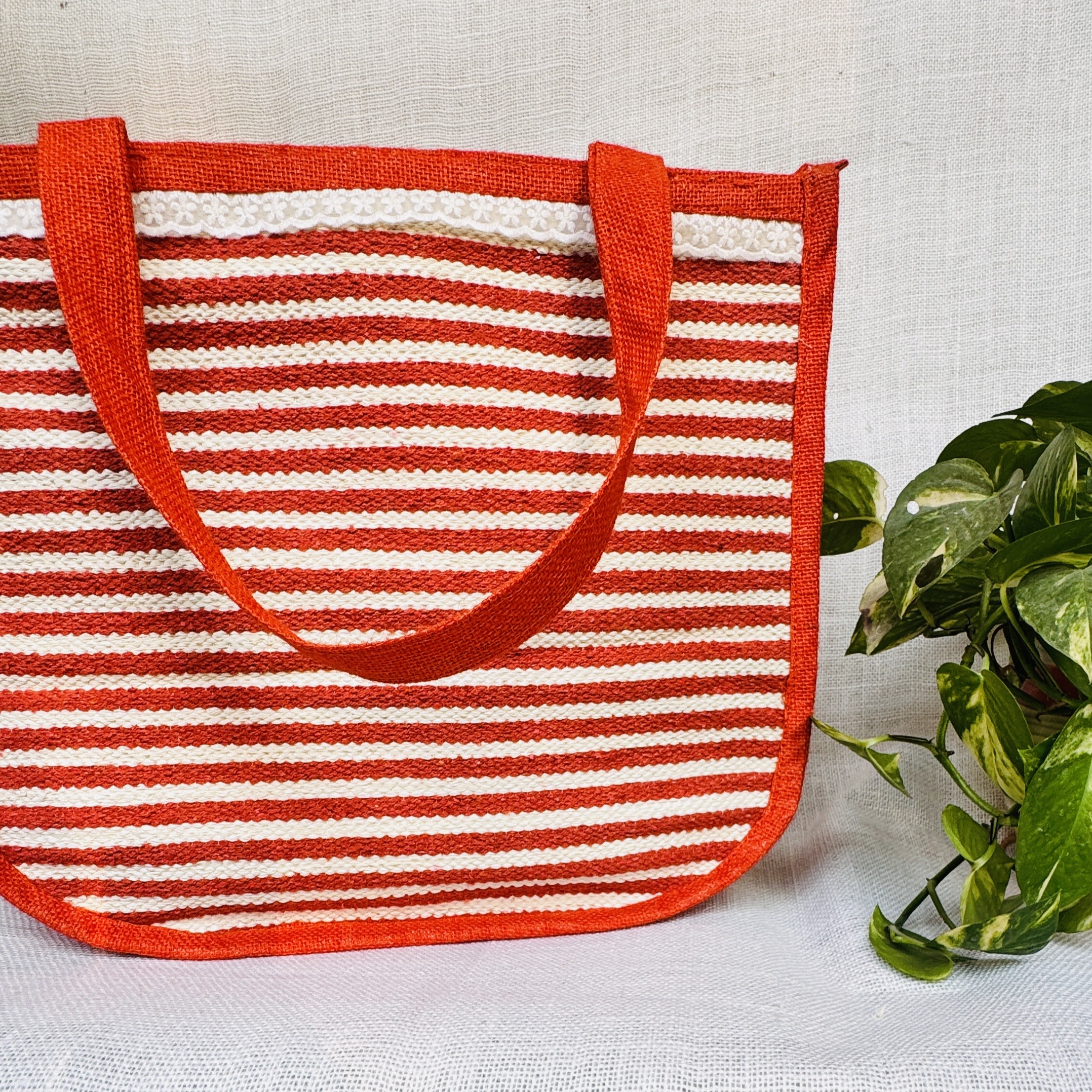 Tote Bag Horizontal Red Strip